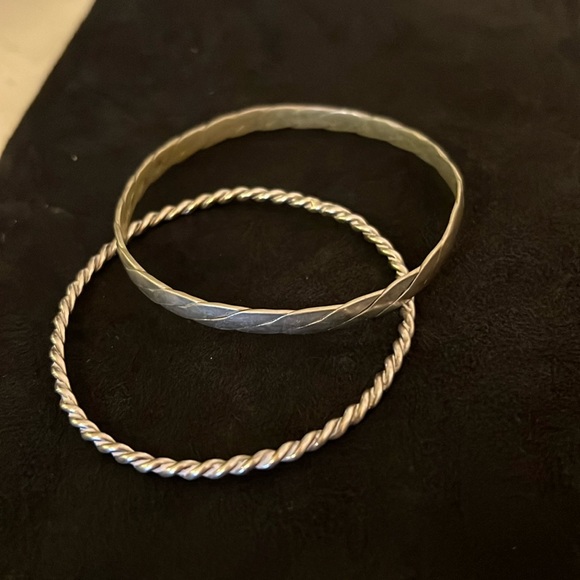 Lot 2 Silver bracelets - Picture 3 of 4